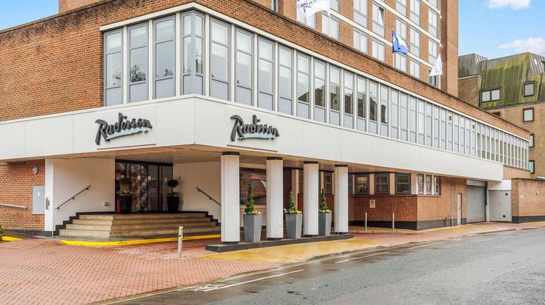 <b>Radisson Hotel York Exterior</b>. Images powered by <a href="https://iceportal.shijigroup.com/" title="IcePortal" target="_blank">IcePortal</a>.