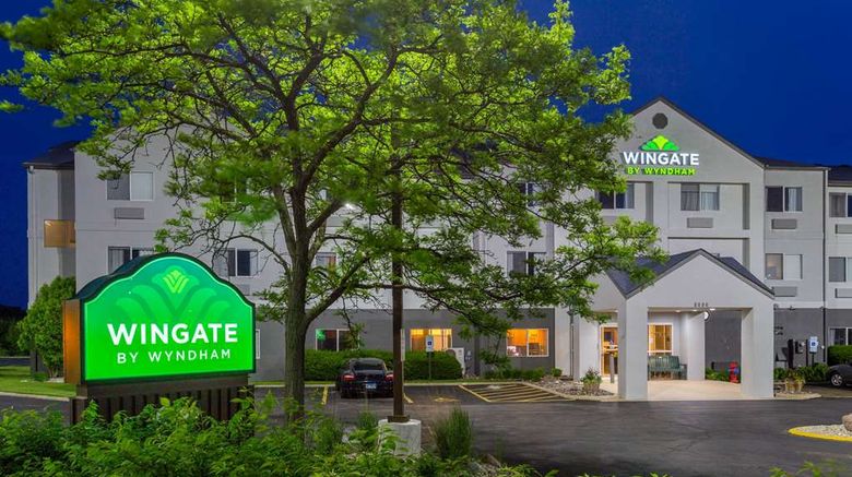 Wingate by Wyndham Gurnee Exterior. Images powered by <a href="https://iceportal.shijigroup.com" target="_blank" rel="noopener">Ice Portal</a>.