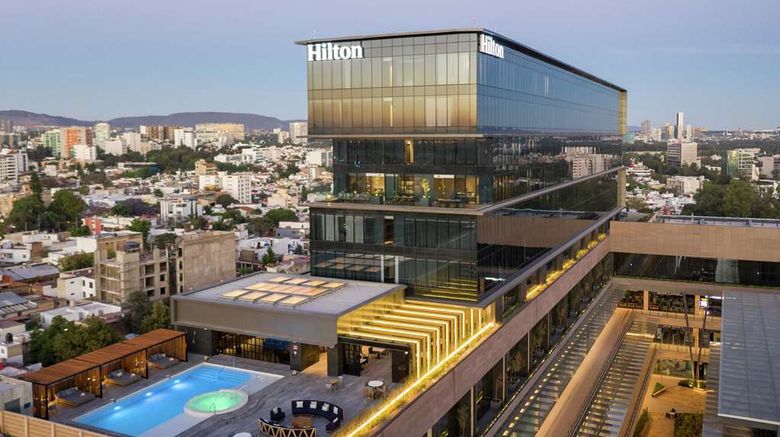 <b>Hilton Guadalajara Midtown Exterior</b>. Images powered by <a href="https://iceportal.shijigroup.com/" title="IcePortal" target="_blank">IcePortal</a>.