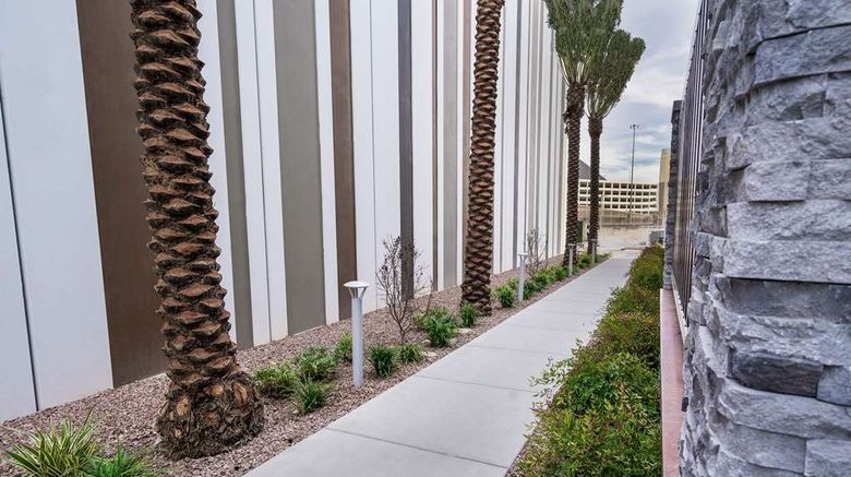 <b>Home2 Suites Las Vegas Tropicana Ave Exterior</b>. Images powered by <a href="https://iceportal.shijigroup.com/" title="IcePortal" target="_blank">IcePortal</a>.