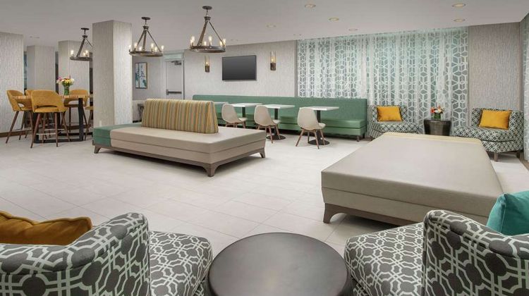 Hilton Garden Inn Miami Brickell South Lobby