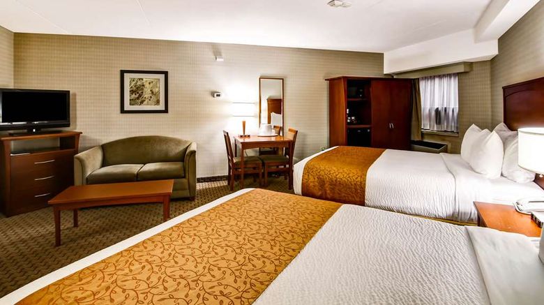 <b>Quality Inn Kitchener-Waterloo Room</b>. Images powered by <a href="https://iceportal.shijigroup.com/" title="IcePortal" target="_blank">IcePortal</a>.