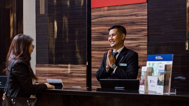 <b>Best Western Senayan Lobby</b>. Images powered by <a href="https://iceportal.shijigroup.com/" title="IcePortal" target="_blank">IcePortal</a>.