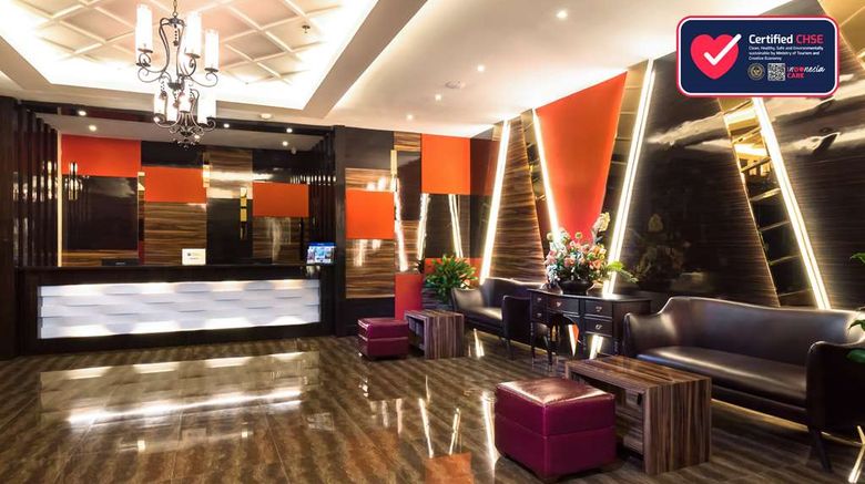 <b>Best Western Senayan Lobby</b>. Images powered by <a href="https://iceportal.shijigroup.com/" title="IcePortal" target="_blank">IcePortal</a>.