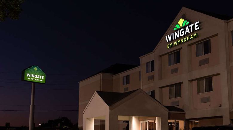 <b>Wingate by Wyndham Sioux City Exterior</b>. Images powered by <a href="https://iceportal.shijigroup.com/" title="IcePortal" target="_blank">IcePortal</a>.