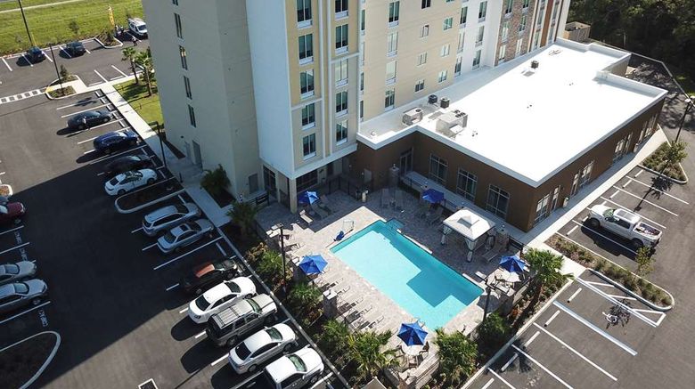 Hilton Garden Inn Tampa-Wesley Chapel Exterior. Images powered by <a href="https://iceportal.shijigroup.com" target="_blank" rel="noopener">Ice Portal</a>.