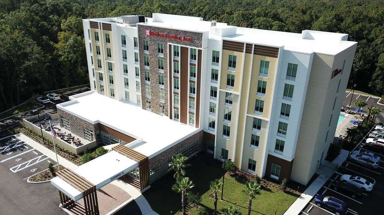 <b>Hilton Garden Inn Tampa-Wesley Chapel Exterior</b>. Images powered by <a href="https://iceportal.shijigroup.com/" title="IcePortal" target="_blank">IcePortal</a>.