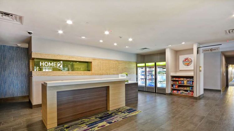 Home2 Suites Plano Legacy West Lobby