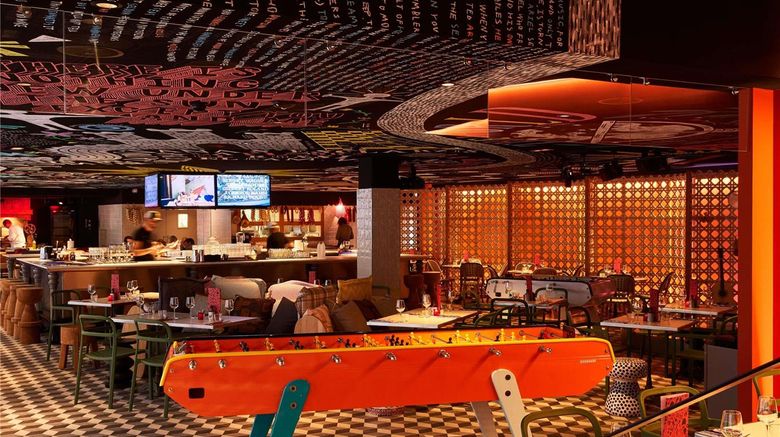 <b>Mama Shelter Toulouse Restaurant</b>. Images powered by <a href="https://iceportal.shijigroup.com/" title="IcePortal" target="_blank">IcePortal</a>.