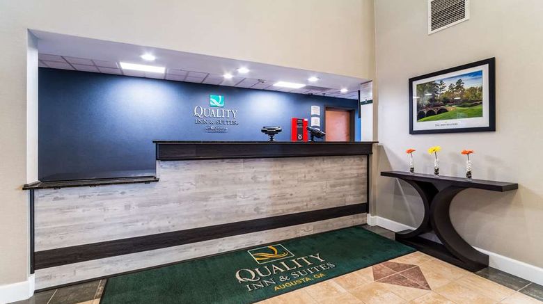 <b>Quality Inn & Suites Augusta Lobby</b>. Images powered by <a href="https://iceportal.shijigroup.com/" title="IcePortal" target="_blank">IcePortal</a>.