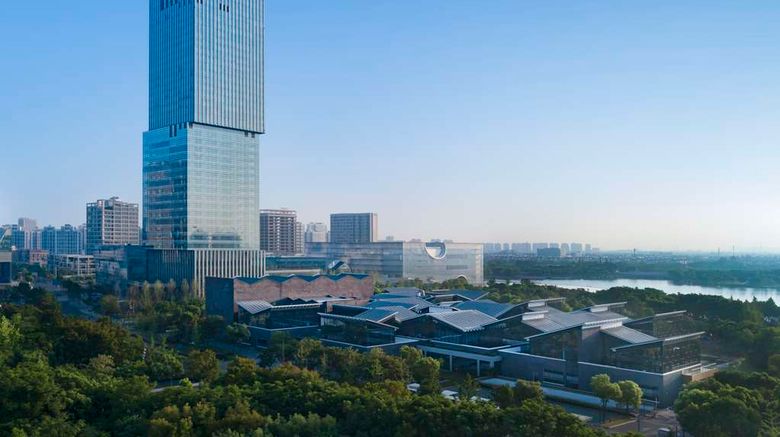 <b>Hyatt Regency Shanghai Jiading Exterior</b>. Images powered by <a href="https://iceportal.shijigroup.com/" title="IcePortal" target="_blank">IcePortal</a>.