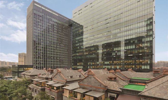 Hyatt House Chengdu Pebble Walk Exterior
