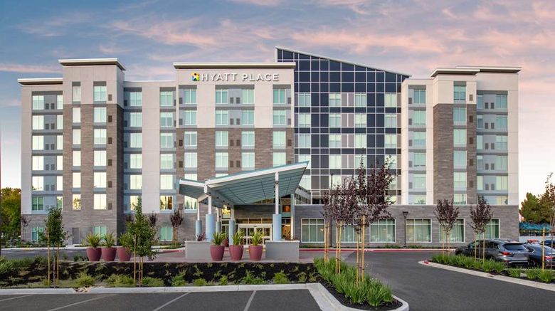 <b>Hyatt Place San Jose Airport Exterior</b>. Images powered by <a href="https://iceportal.shijigroup.com/" title="IcePortal" target="_blank">IcePortal</a>.