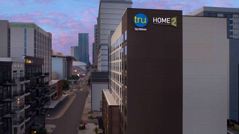 <b>Tru By Hilton Nashville Downtown ConvCtr Exterior</b>. Images powered by <a href="https://iceportal.shijigroup.com/" title="IcePortal" target="_blank">IcePortal</a>.