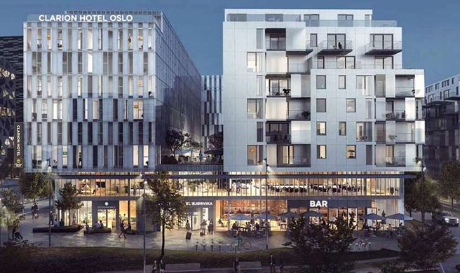 Clarion Hotel Oslo Exterior
