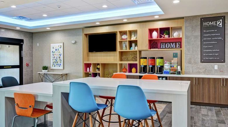 <b>Home2 Suites Bedford DFW West Lobby</b>. Images powered by <a href="https://iceportal.shijigroup.com/" title="IcePortal" target="_blank">IcePortal</a>.