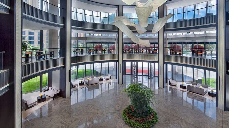 <b>Ramada by Wyndham Taizhou Lobby</b>. Images powered by <a href="https://iceportal.shijigroup.com/" title="IcePortal" target="_blank">IcePortal</a>.