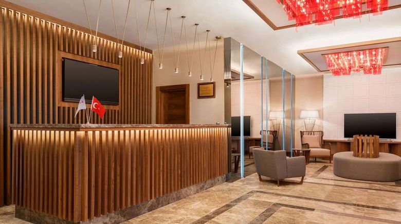 <b>Ramada by Wyndham Nigde Lobby</b>. Images powered by <a href="https://iceportal.shijigroup.com/" title="IcePortal" target="_blank">IcePortal</a>.