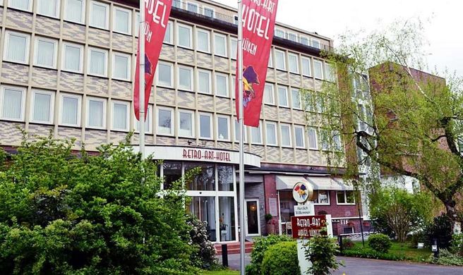 Retro-Art-Hotel Luenen Exterior