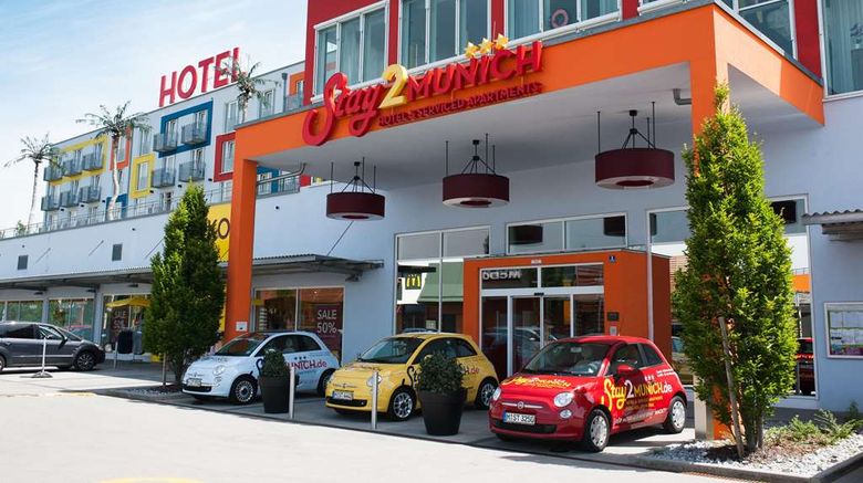 <b>Stay2Munich Hotel & Serviced Apartments Exterior</b>. Images powered by <a href="https://iceportal.shijigroup.com/" title="IcePortal" target="_blank">IcePortal</a>.