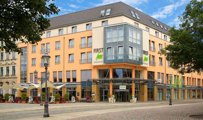 First Inn Hotel Zwickau Exterior