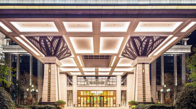 <b>Howard Johnson New District Plaza Ziyang Exterior</b>. Images powered by <a href="https://iceportal.shijigroup.com/" title="IcePortal" target="_blank">IcePortal</a>.