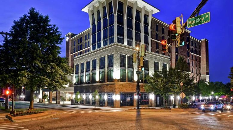 <b>Homewood Suites Greenville Downtown Exterior</b>. Images powered by <a href="https://iceportal.shijigroup.com/" title="IcePortal" target="_blank">IcePortal</a>.