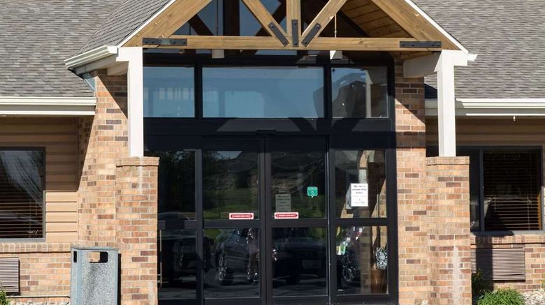 <b>AmericInn by Wyndham Sioux City Exterior</b>. Images powered by <a href="https://iceportal.shijigroup.com/" title="IcePortal" target="_blank">IcePortal</a>.