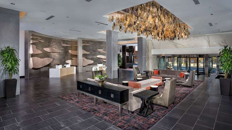 <b>The Hotel at UMD Lobby</b>. Images powered by <a href="https://iceportal.shijigroup.com/" title="IcePortal" target="_blank">IcePortal</a>.