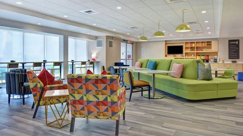 <b>Home2 Suites by Hilton Springdale Lobby</b>. Images powered by <a href="https://iceportal.shijigroup.com/" title="IcePortal" target="_blank">IcePortal</a>.