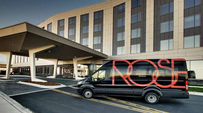 <b>Rose Hotel Chicago O'Hare, Tapestry Coll Exterior</b>. Images powered by <a href="https://iceportal.shijigroup.com/" title="IcePortal" target="_blank">IcePortal</a>.