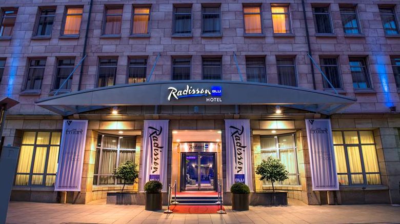 Radisson Blu Hotel, Bremen Exterior. Images powered by <a href="https://iceportal.shijigroup.com" target="_blank" rel="noopener">Ice Portal</a>.