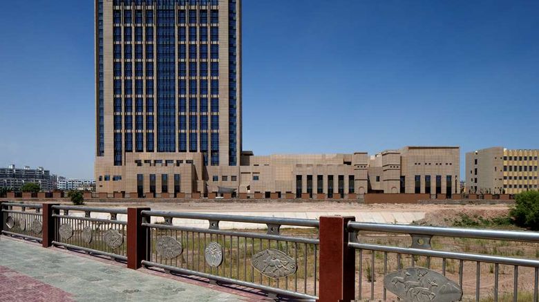 <b>Radisson Blu Hotel Kashgar Exterior</b>. Images powered by <a href="https://iceportal.shijigroup.com/" title="IcePortal" target="_blank">IcePortal</a>.