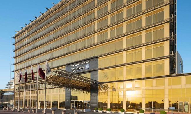 Radisson Blu Hotel, Doha Exterior
