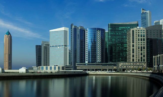 Radisson Blu Hotel, Dubai Waterfront Exterior