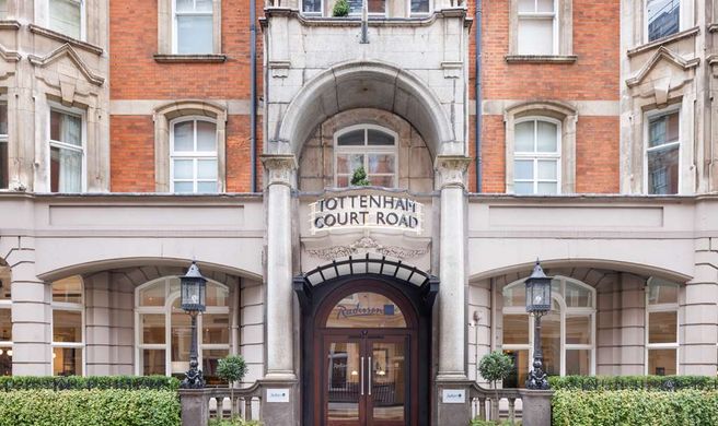 Radisson Blu Hotel, London Tottenham Cou Exterior
