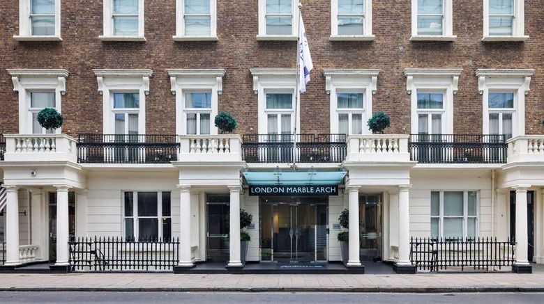 <b>Radisson Blu Hotel, London Marble Arch Exterior</b>. Images powered by <a href="https://iceportal.shijigroup.com/" title="IcePortal" target="_blank">IcePortal</a>.