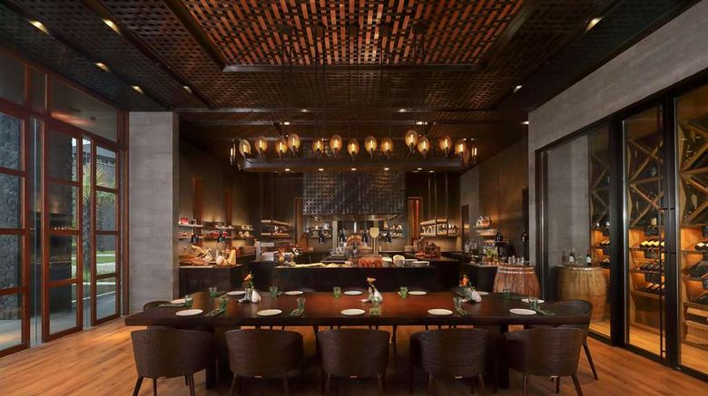 <b>Radisson Blu Resort and Villas Bali Uluwatu Restaurant</b>. Images powered by <a href="https://iceportal.shijigroup.com/" title="IcePortal" target="_blank">IcePortal</a>.