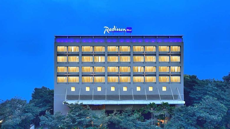 Radisson Blu Bengaluru Outer Ring Road Exterior. Images powered by <a href="https://iceportal.shijigroup.com" target="_blank" rel="noopener">Ice Portal</a>.