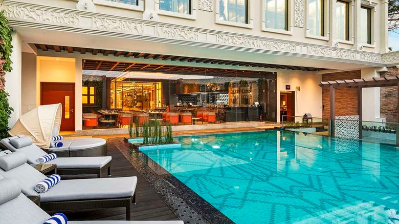 <b>Radisson Blu Hotel Chennai Pool</b>. Images powered by <a href="https://iceportal.shijigroup.com/" title="IcePortal" target="_blank">IcePortal</a>.
