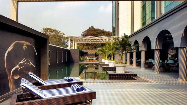 <b>Radisson Blu Atria Bengaluru Pool</b>. Images powered by <a href="https://iceportal.shijigroup.com/" title="IcePortal" target="_blank">IcePortal</a>.
