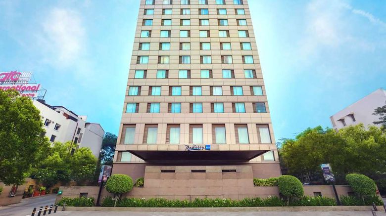 Radisson Chennai City Centre Exterior. Images powered by <a href="https://iceportal.shijigroup.com" target="_blank" rel="noopener">Ice Portal</a>.