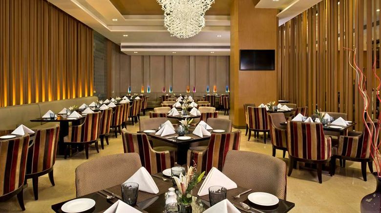 <b>Radisson Blu Jaipur Restaurant</b>. Images powered by <a href="https://iceportal.shijigroup.com/" title="IcePortal" target="_blank">IcePortal</a>.