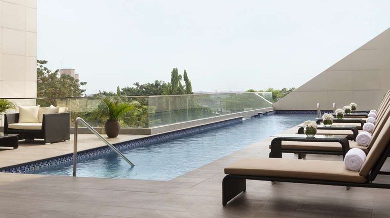 <b>Radisson Blu Hotel Lagos Ikeja Pool</b>. Images powered by <a href="https://iceportal.shijigroup.com/" title="IcePortal" target="_blank">IcePortal</a>.