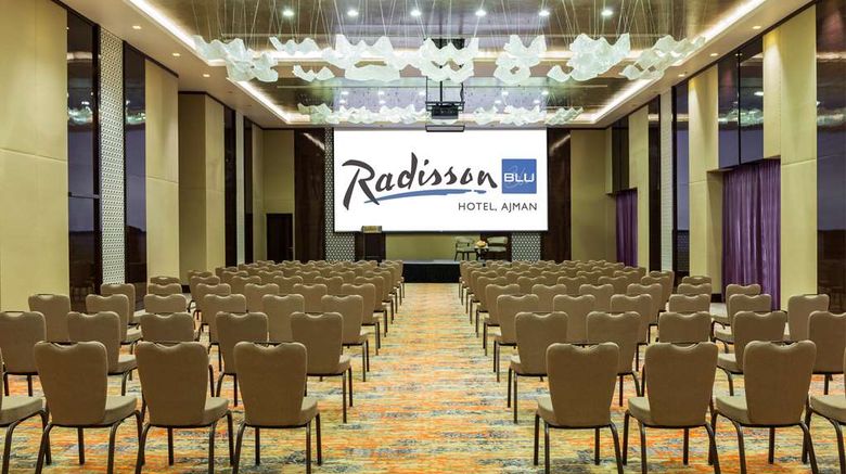 <b>Radisson Blu Hotel Ajman Meeting</b>. Images powered by <a href="https://iceportal.shijigroup.com/" title="IcePortal" target="_blank">IcePortal</a>.