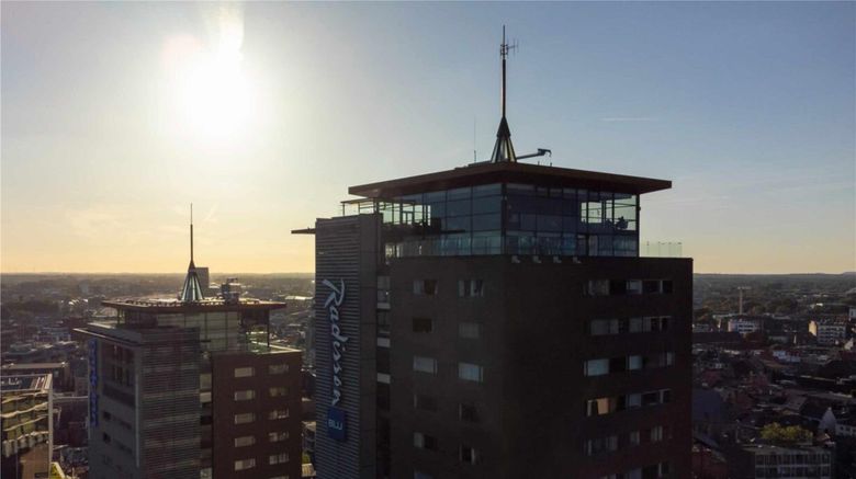 Radisson Blu Hotel, Hasselt Exterior. Images powered by <a href="https://iceportal.shijigroup.com" target="_blank" rel="noopener">Ice Portal</a>.