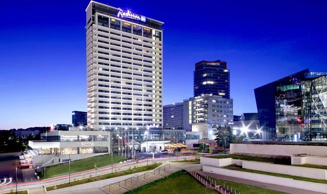 Radisson Blu Hotel Lietuva, Vilnius Exterior