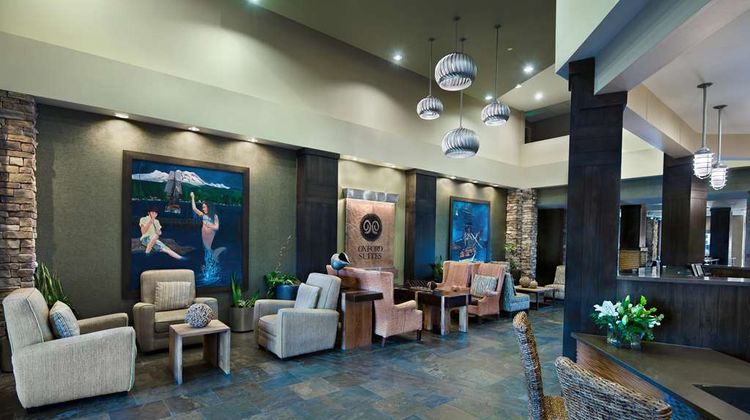 Oxford Suites Silverdale Lobby
