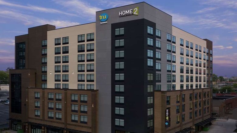 <b>Home2 Suites Nashville Downtown Conv Ctr Exterior</b>. Images powered by <a href="https://iceportal.shijigroup.com/" title="IcePortal" target="_blank">IcePortal</a>.