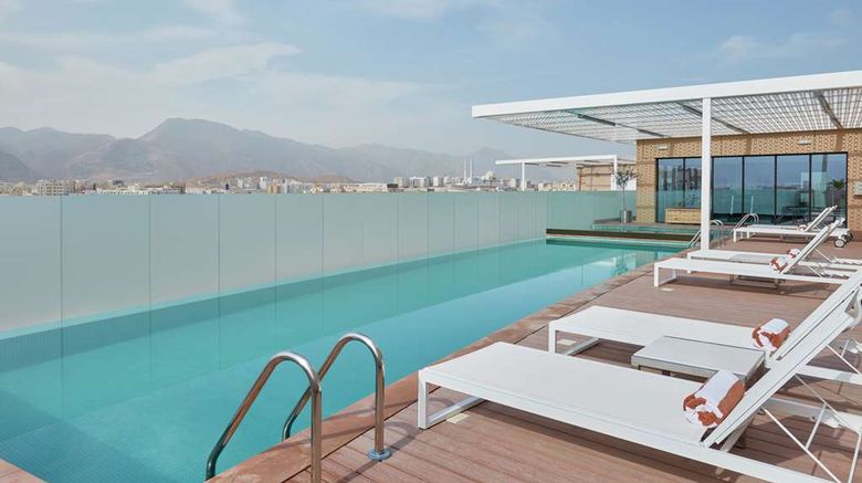 <b>Hilton Garden Inn Muscat Al Khuwair Pool</b>. Images powered by <a href="https://iceportal.shijigroup.com/" title="IcePortal" target="_blank">IcePortal</a>.